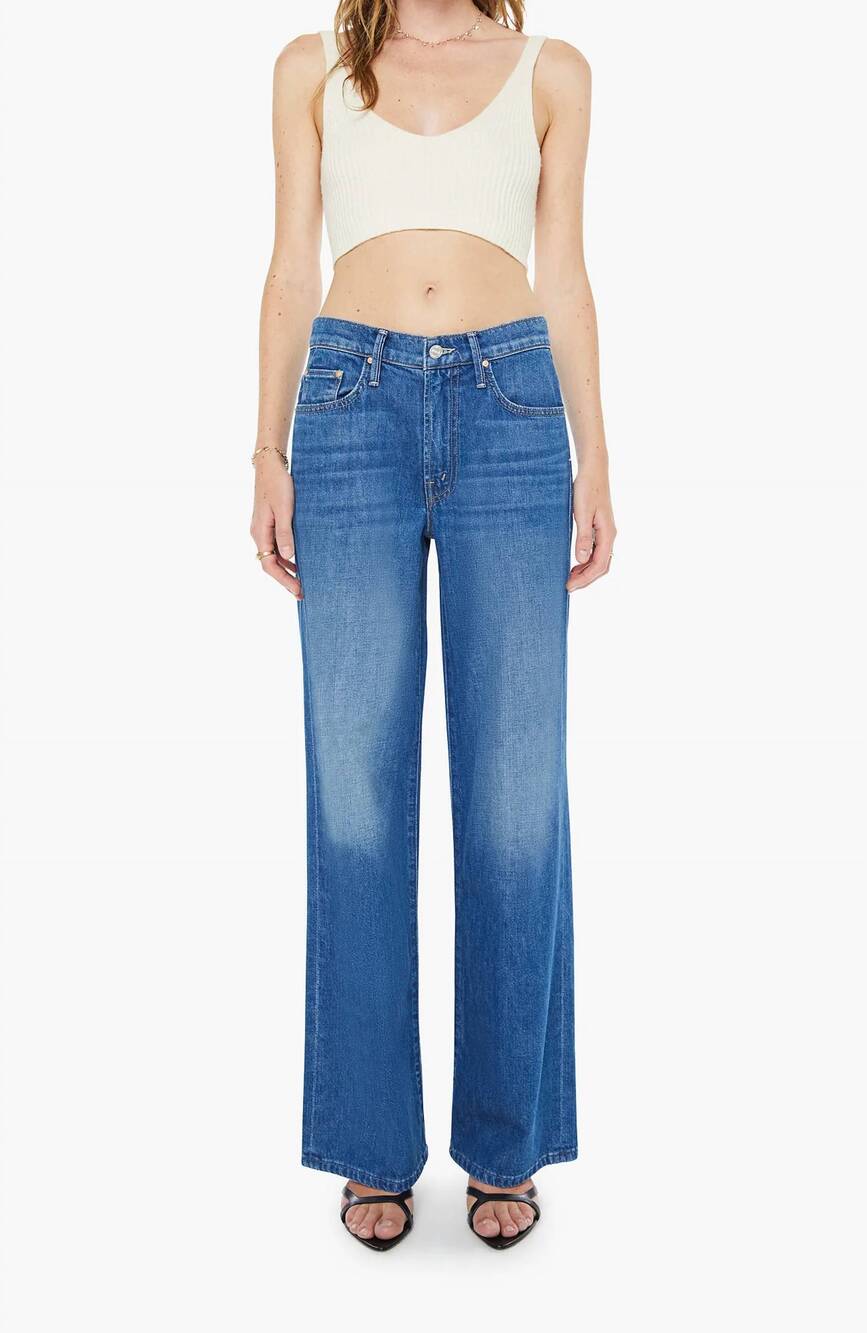 NEW MOTHER the mid rise maven skimp jean in big tipper